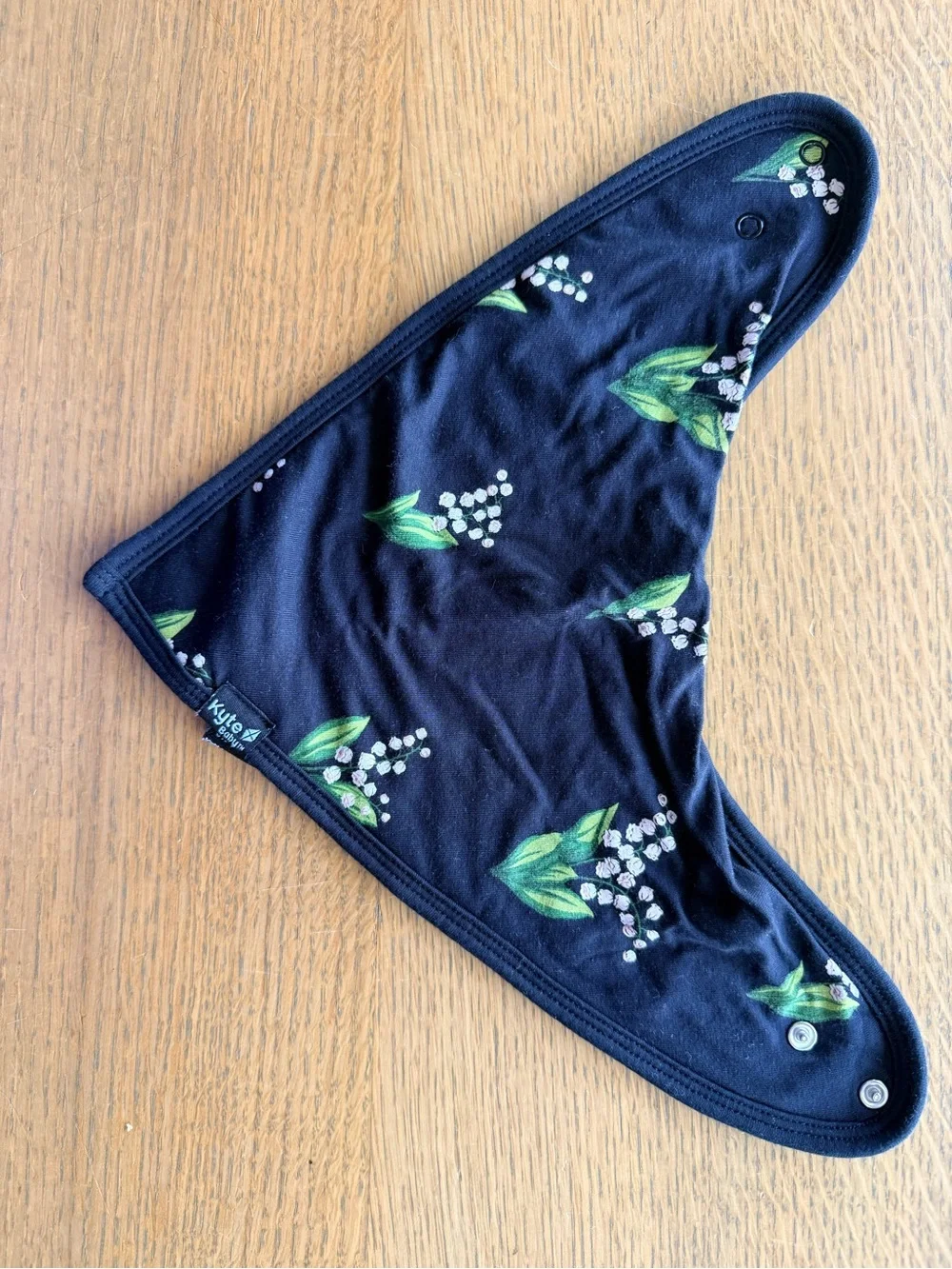 Kyte Baby Bib Bundle- Midnight Lily, Dusty Rose & Khaki Magnolia